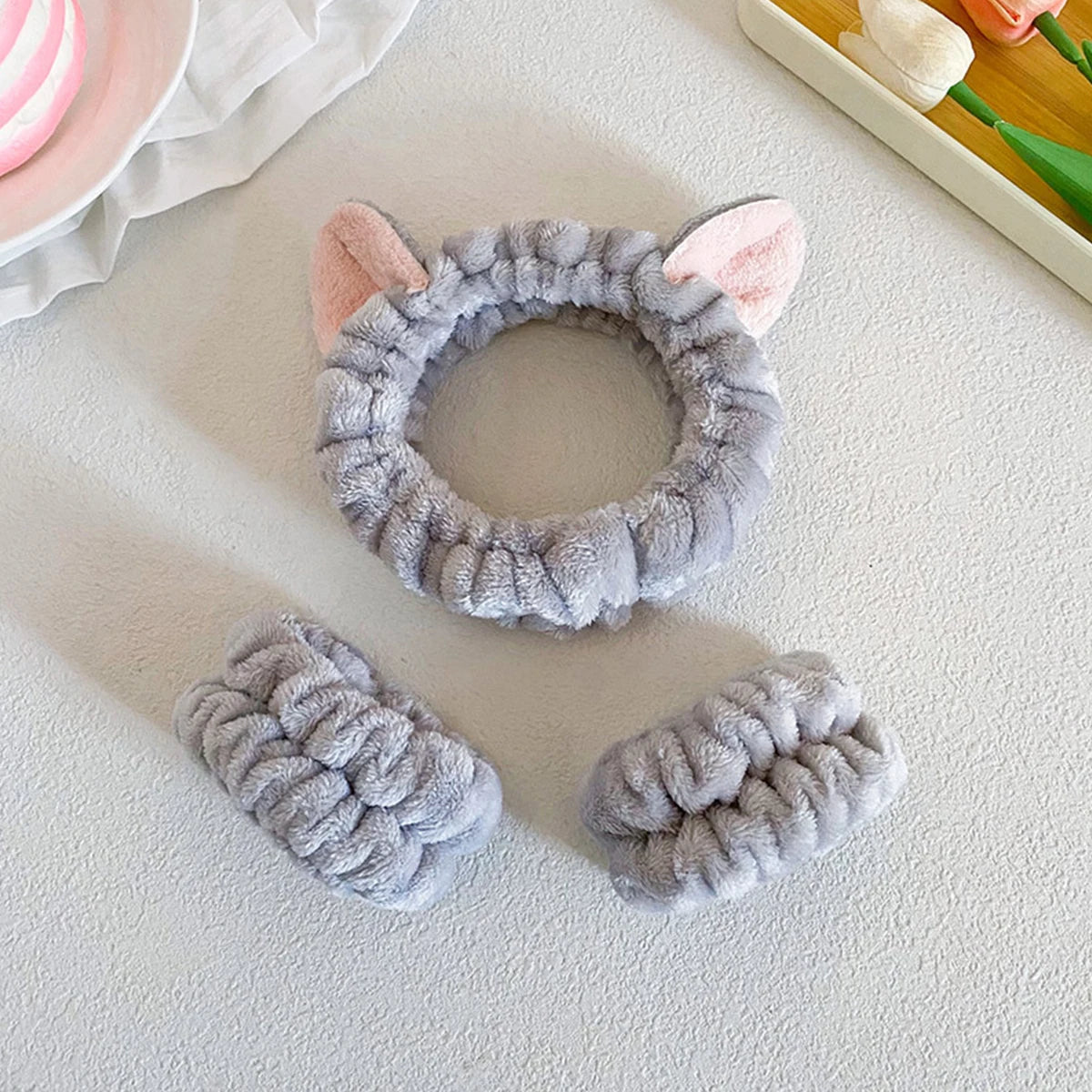 Ensemble Spa – Bandeau de soin et bracelets absorbants